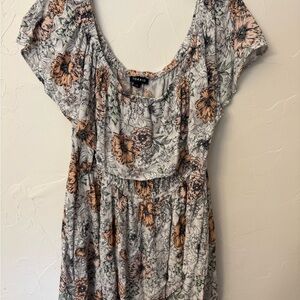 Torrid Floral Print Women's Top - Multicolor